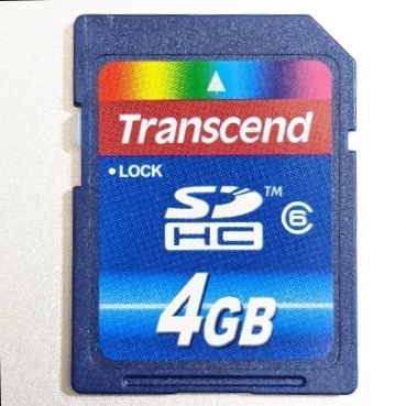 4GB Transcend SDHCカード SDカード トランセンド 動作確認済み