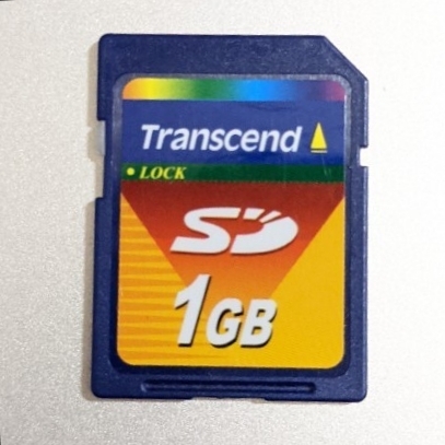 トランセンド SDカード 1GB Transcend 動作確認済み