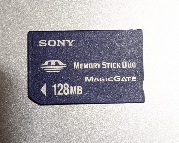 128MB SONY Memory Stick Duo ソニー メモリースティック デュオ 動作確認済み
