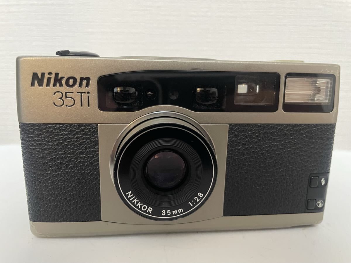 (動作未確認) Nikon 35Ti コンパクトフィルムカメラ