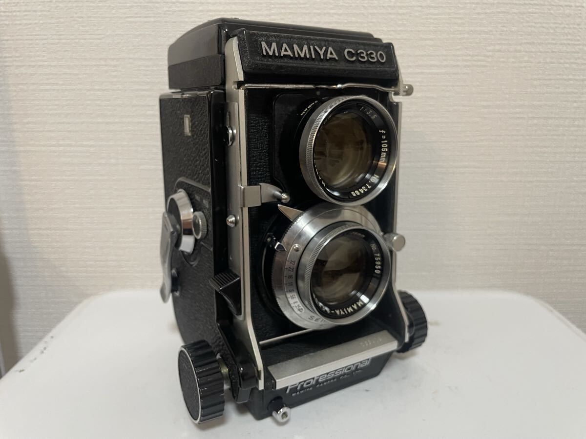 (動作未確認) mamiya C330 二眼レフカメラ