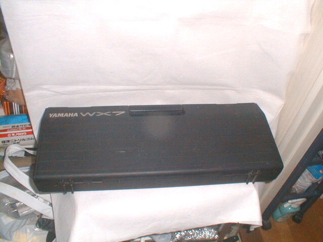  中古現状品YAMAHA ヤマハ ウインドシンセサイザー WX7 WIND MIDI コントローラー 接続ケーブル 収納ケース付