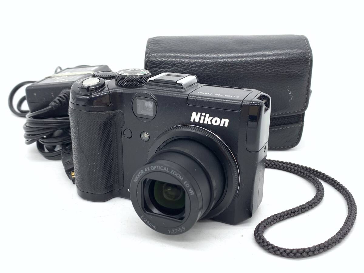 良品 動作確認済 ニコン Nikon COOLPIX P6000 クールピックス 高級コンパクトデジタルカメラ コンデジ シャッター フラッシュ Zoom等確認済