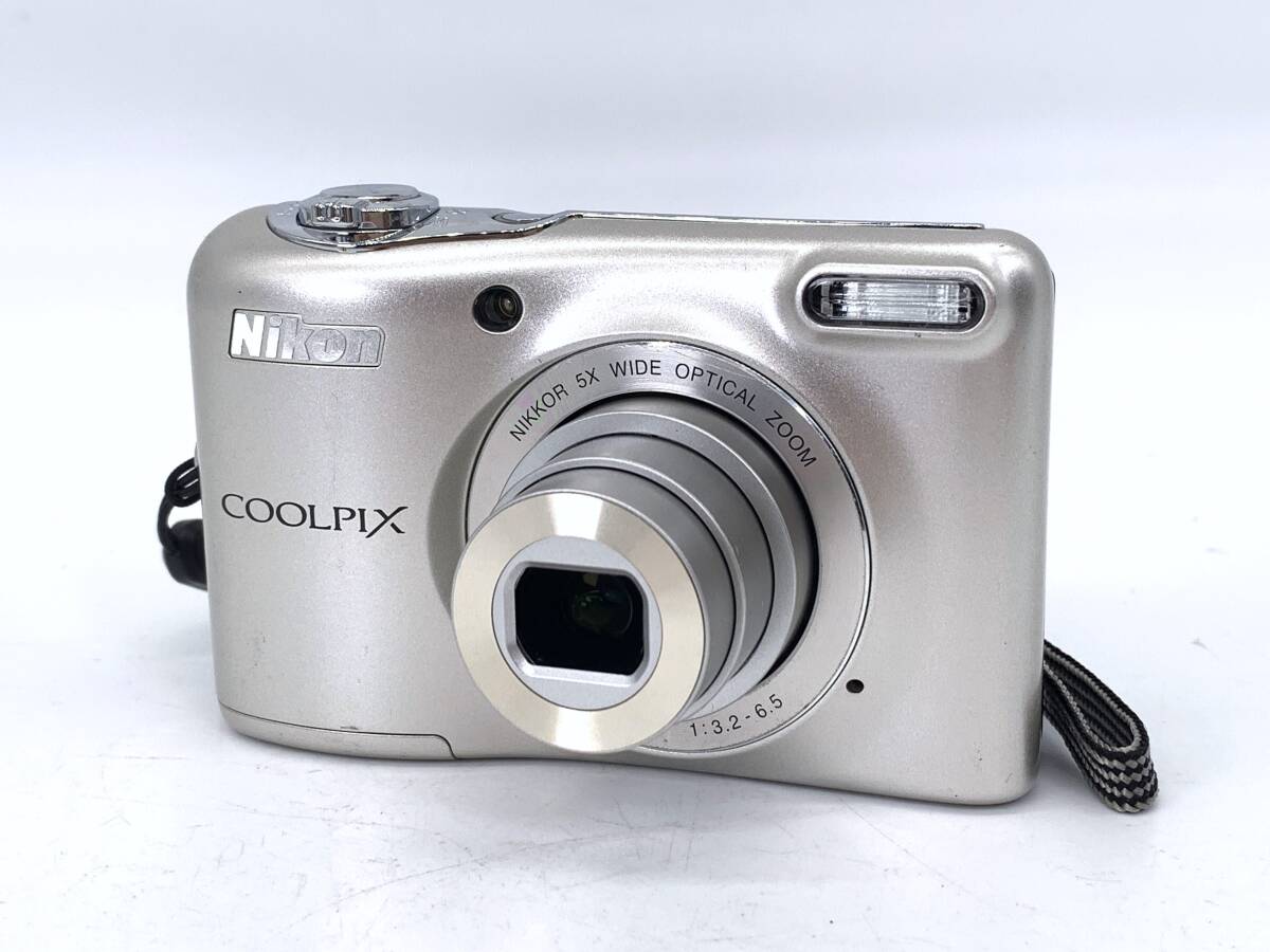 ほぼ美品 動作確認済 ニコン Nikon COOLPIX L30 クールピックス コンパクトデジタルカメラ コンデジ シャッター フラッシュ Zoom等確認済