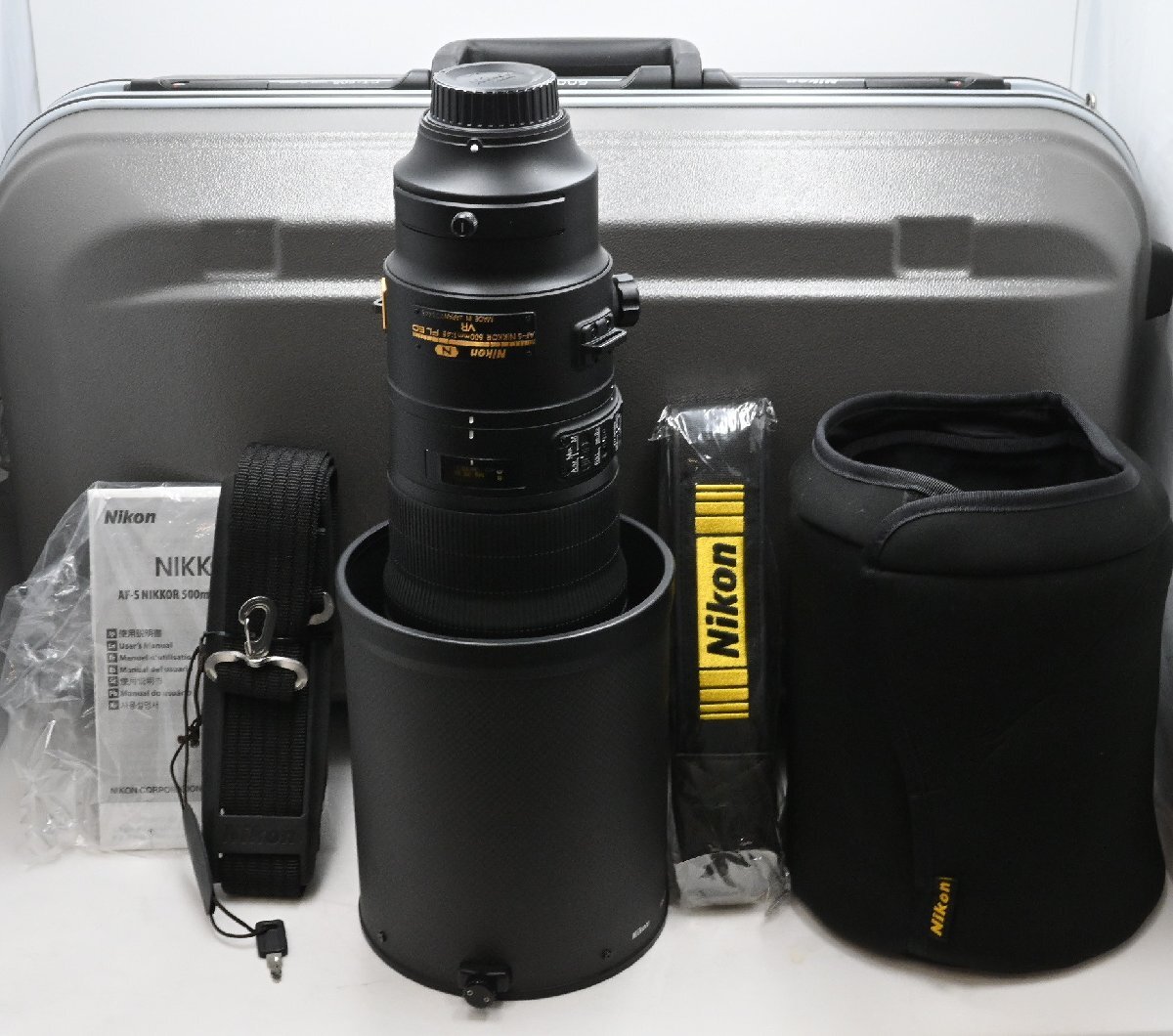 美品★★★Nikon 単焦点レンズ AF-S NIKKOR 500mm f/4E FL ED VR