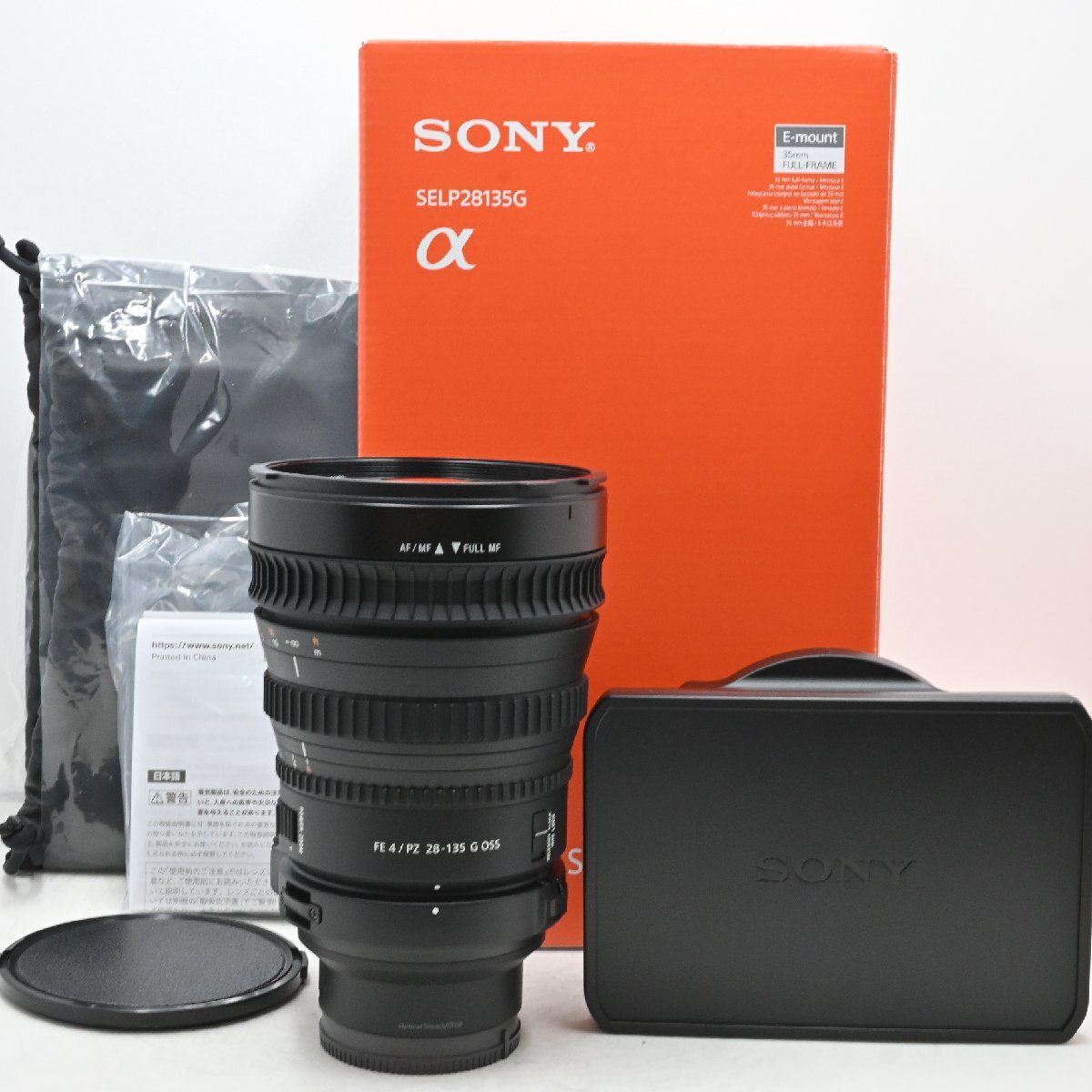 美品★★★SONY(ソニー) FE PZ 28-135mm F4 G OSS G SELP28135G