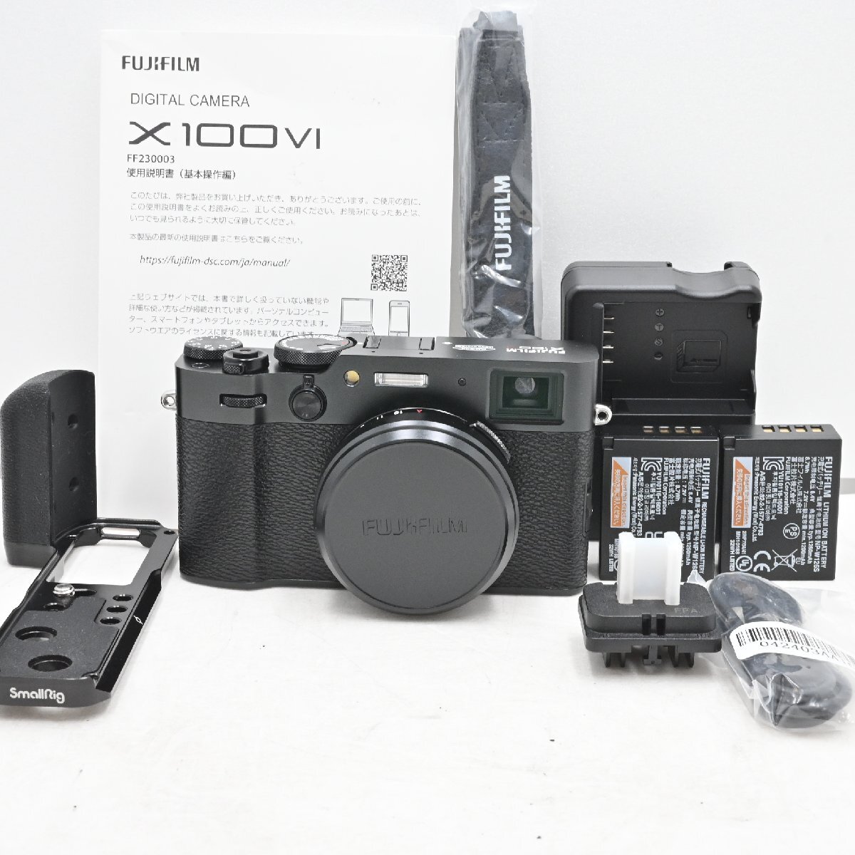 ショット数『1460』富士フイルム(FUJIFILM) デジタルカメラ X100VI ブラック