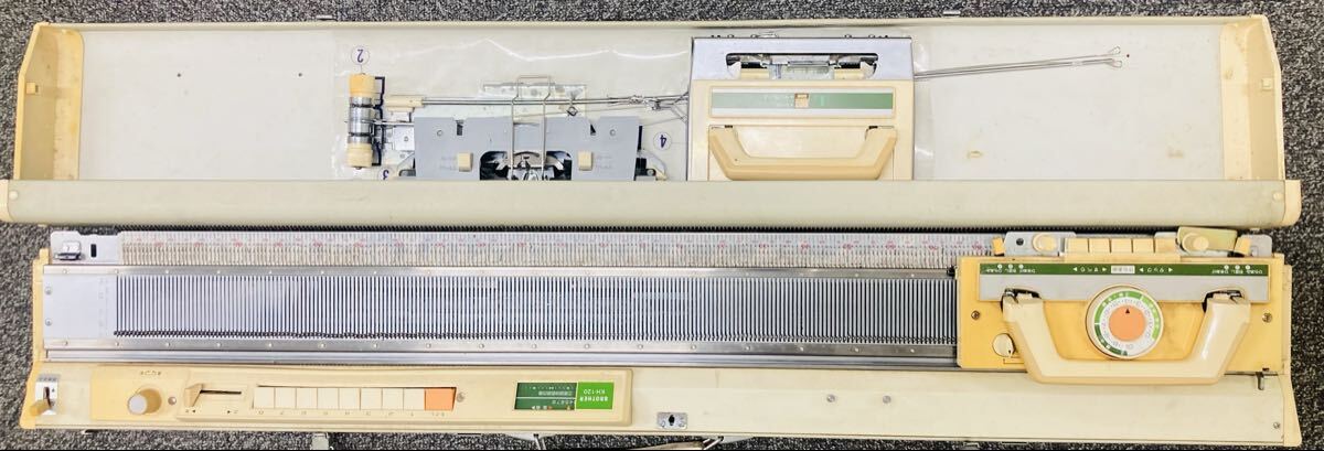 BROTHER ブラザー 編機 編み機 KH-120 動作未確認 1円スタート ジャンク出品 ハンドクラフト 手工芸 ブラザー工業 手芸 brother Brother