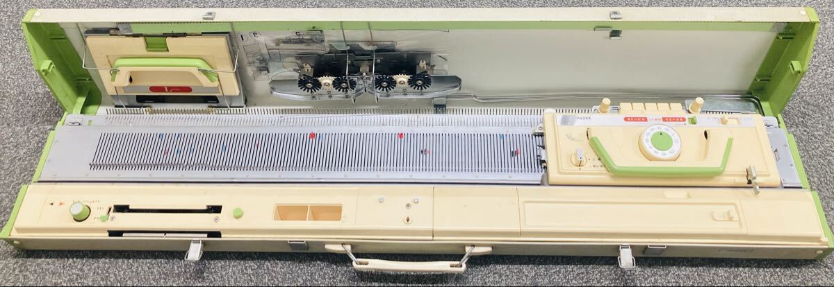 BROTHER ブラザー 編み機 KH-820 動作未確認 ジャンク品 1円スタート ニットリーダー 編機 ハンドクラフト 昭和レトロ 手工芸 