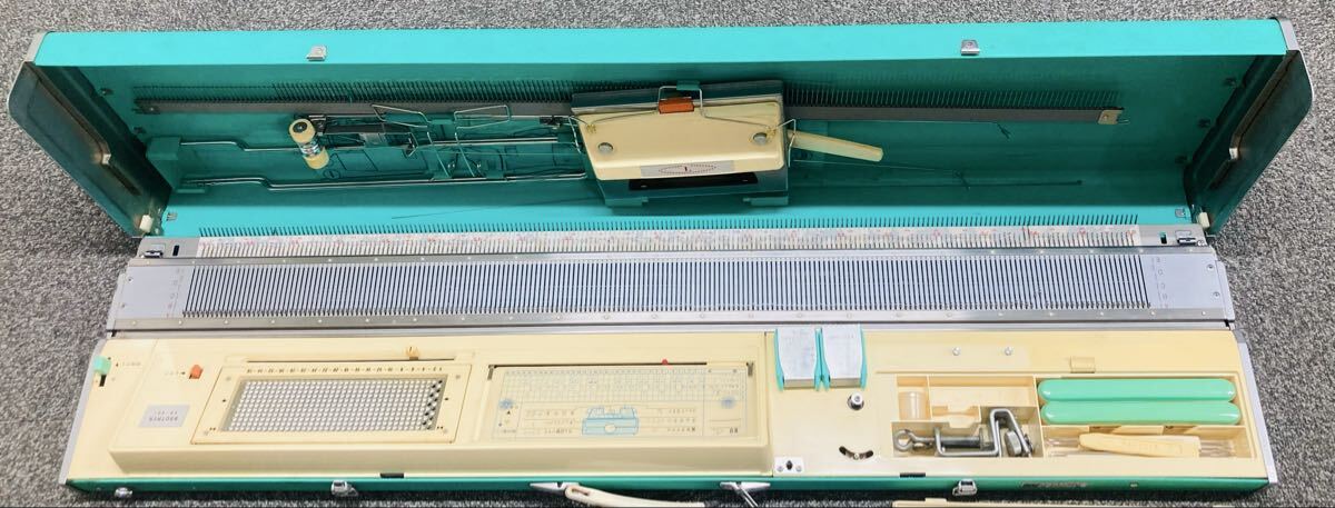 ブラザー BROTHER 編機 編み機 KH-801 ハンドクラフト 1円スタート 動作未確認 ジャンク出品 手工芸 手芸 ブラザー工業 昭和レトロ