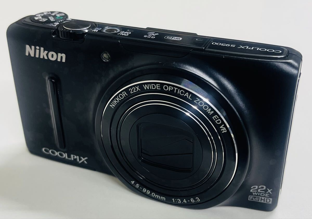 Nikon ニコン デジカメ カメラ 1円スタート COOLPIX S9500 1円スタート ブラック 動作未確認 
