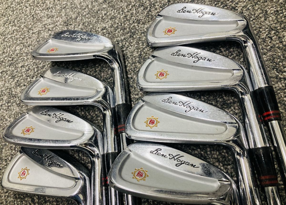 ベン・ホーガン Ben Hogan APEX PLUS FORGED アイアン 8本セット 1円スタート 3 4 5 6 7 8 9 E アイアンセット ゴルフクラブ ゴルフ