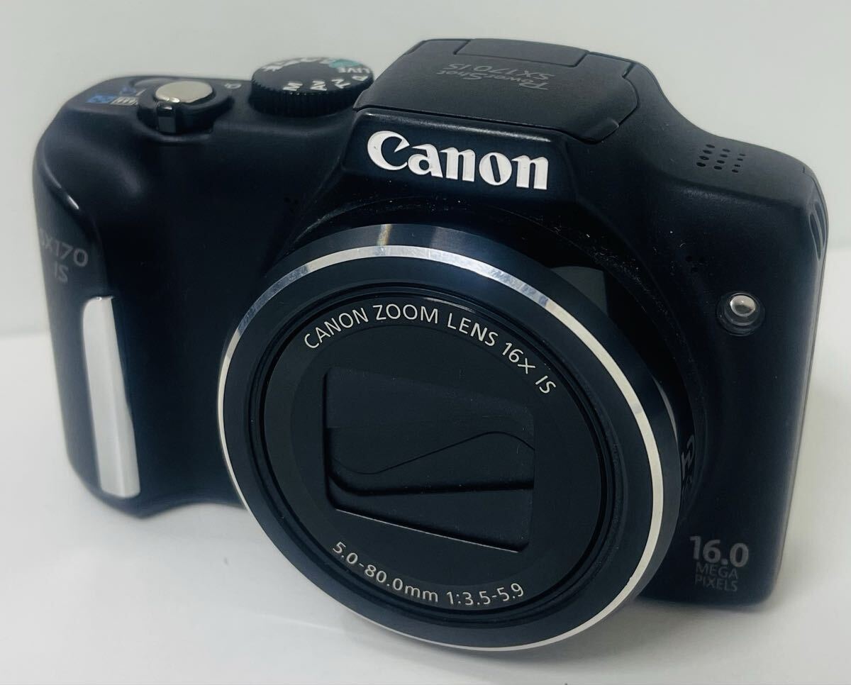 Canon キャノン 1円スタート SX170 IS PC2006 カメラ デジカメ 動作未確認 16.0 MEGA PIXELS ブラック