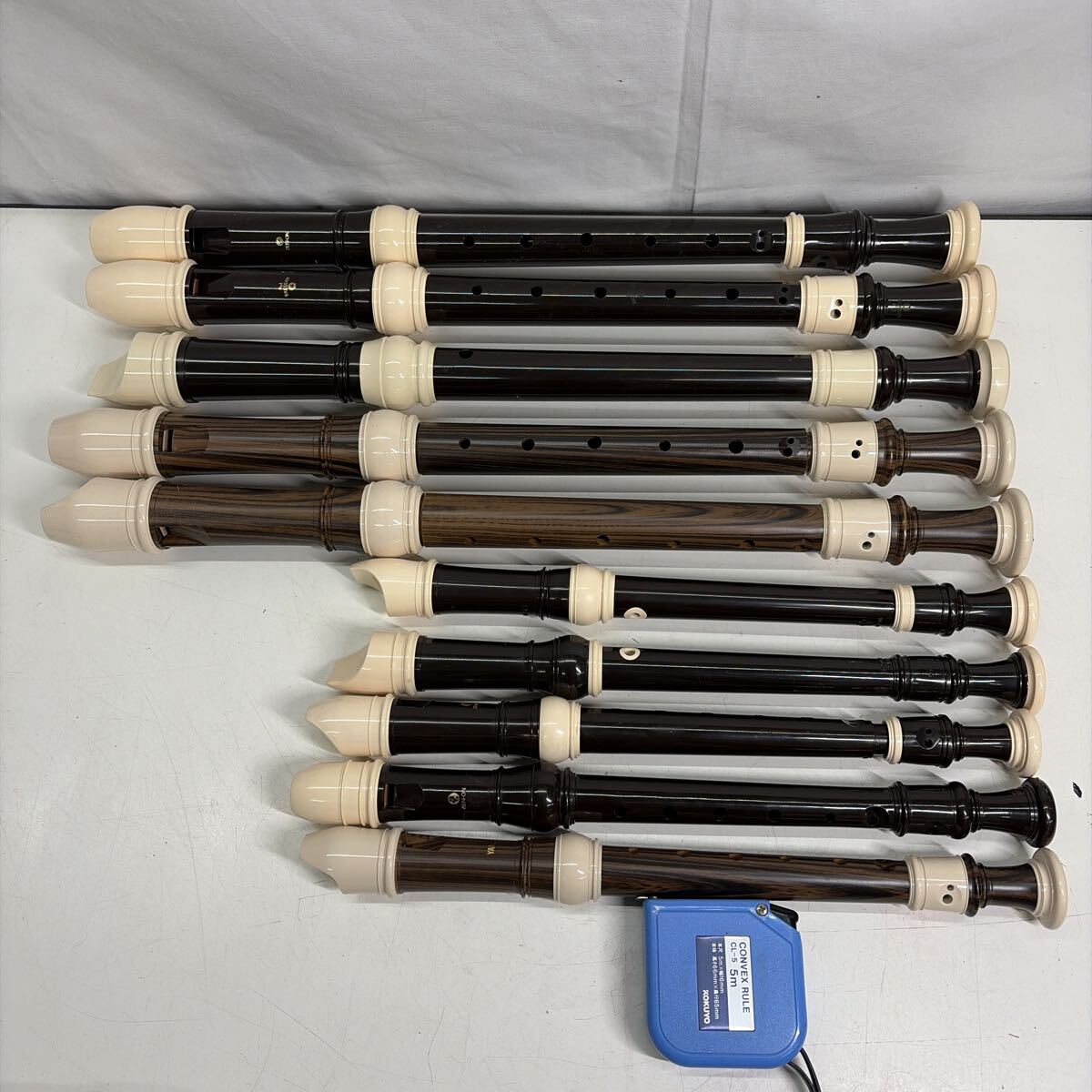 ★80606-⑥ リコーダー ZEN-ON YAMAHA 楽器 中古品 汚れ キズ あります