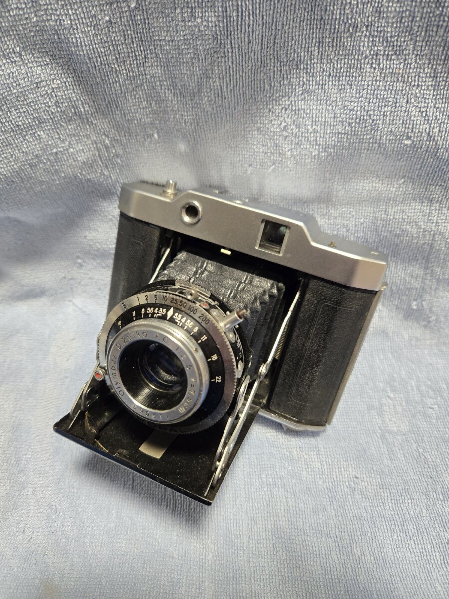 1円スタート売り切り！＊長期保管ジャンク品＊オリンパスSIX/OLYMPUS/蛇腹カメラ/ヴィンテージ/コレクション等に！