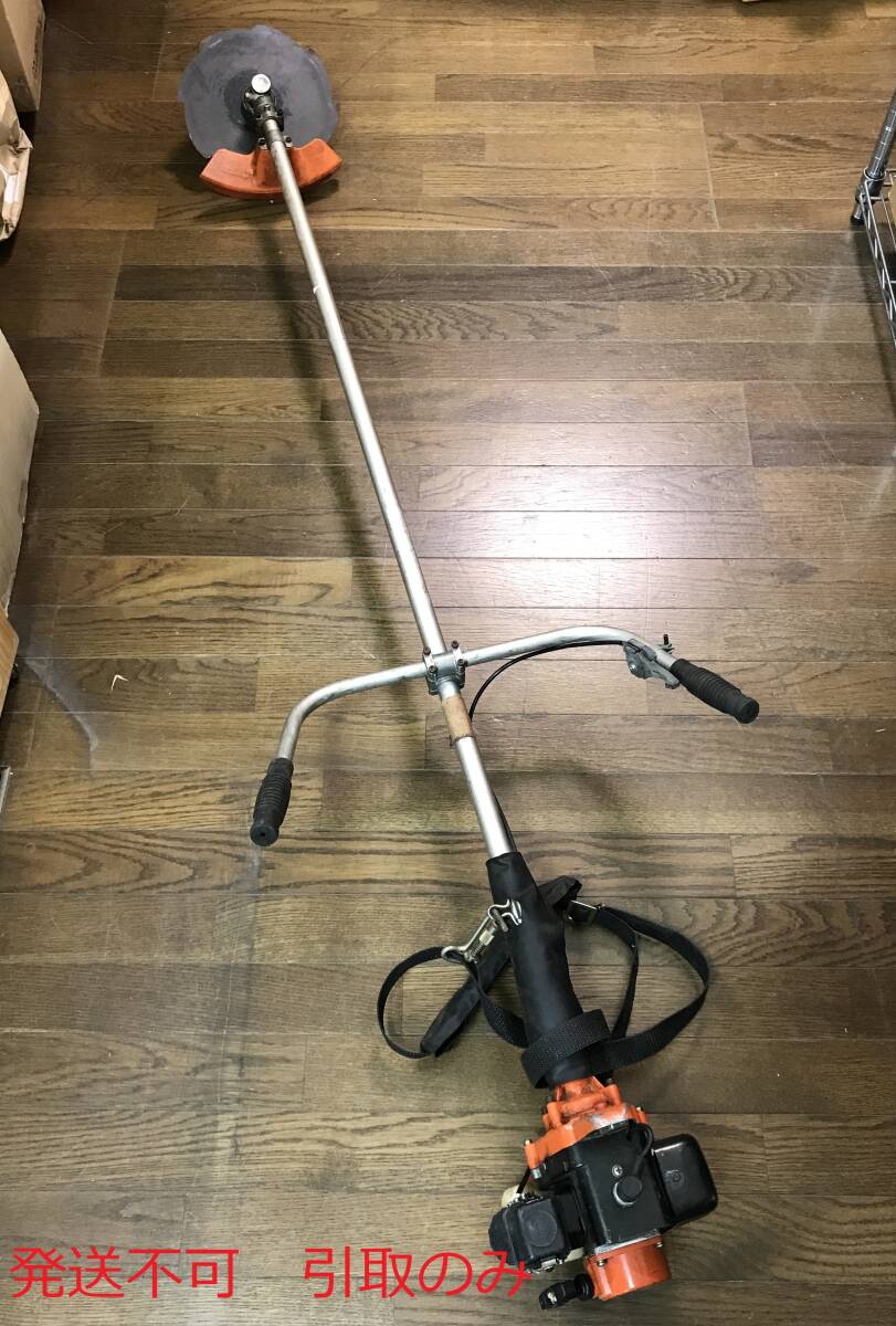 【3745】 日立工機 HITACHI 電子点火 エンジン 刈払機 CG23E1 ジャンク品 引取限定
