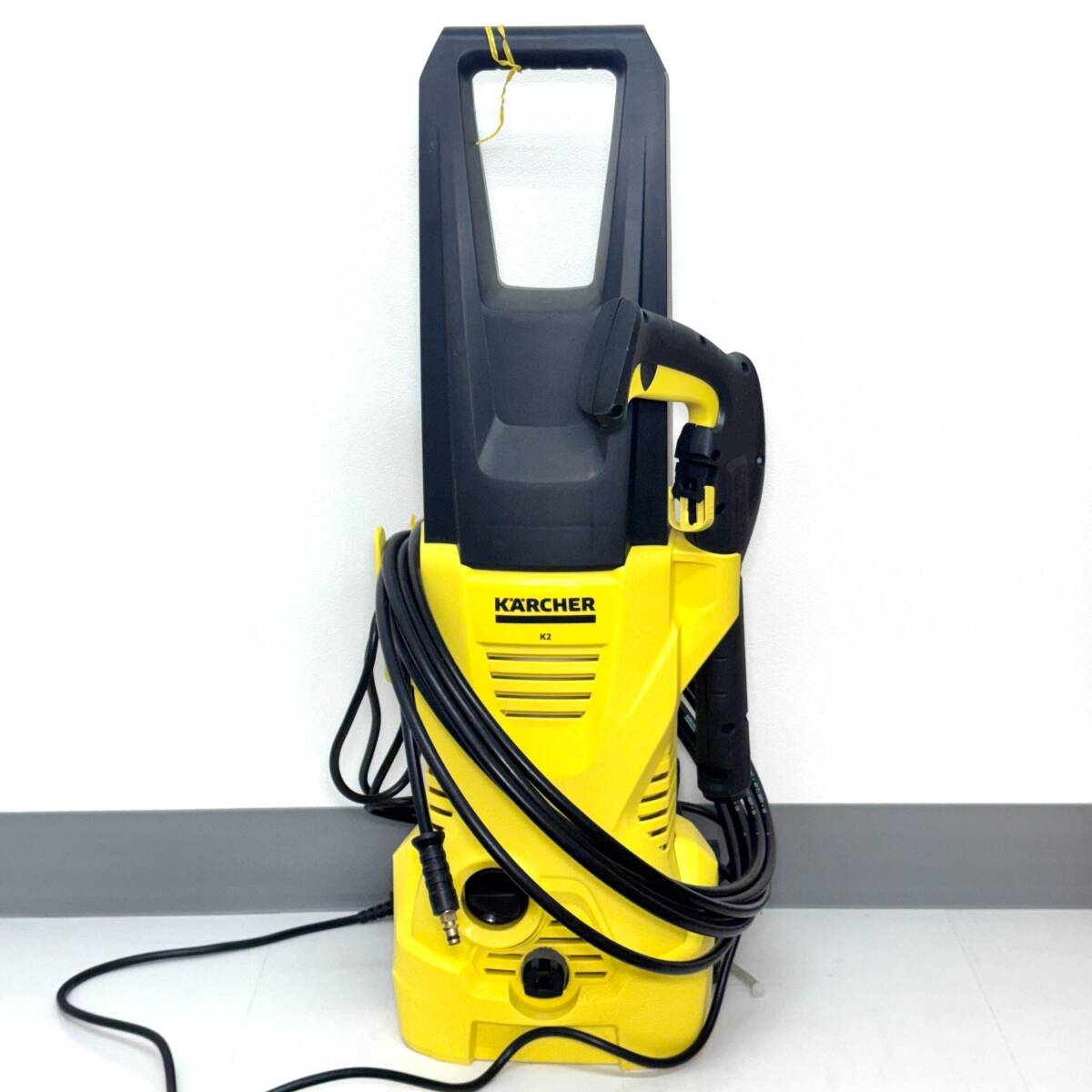 ◆ 動作未確認 中古 ◆ KARCHER ケルヒャー K2 家庭用 高圧高圧洗浄機 1.602-218.0 イエロー 車洗浄 工具 洗浄機器 家電 ノズル【5735】