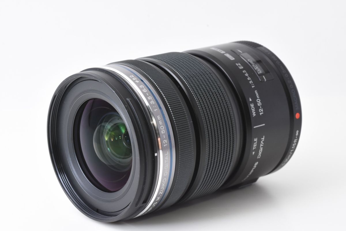 ★良品★ オリンパス OLYMPUS M.ZUIKO DIGITAL 12-50mm F3.5-6.3 EZ ED MSC ブラック マイクロフォーサーズ #Z21#135251