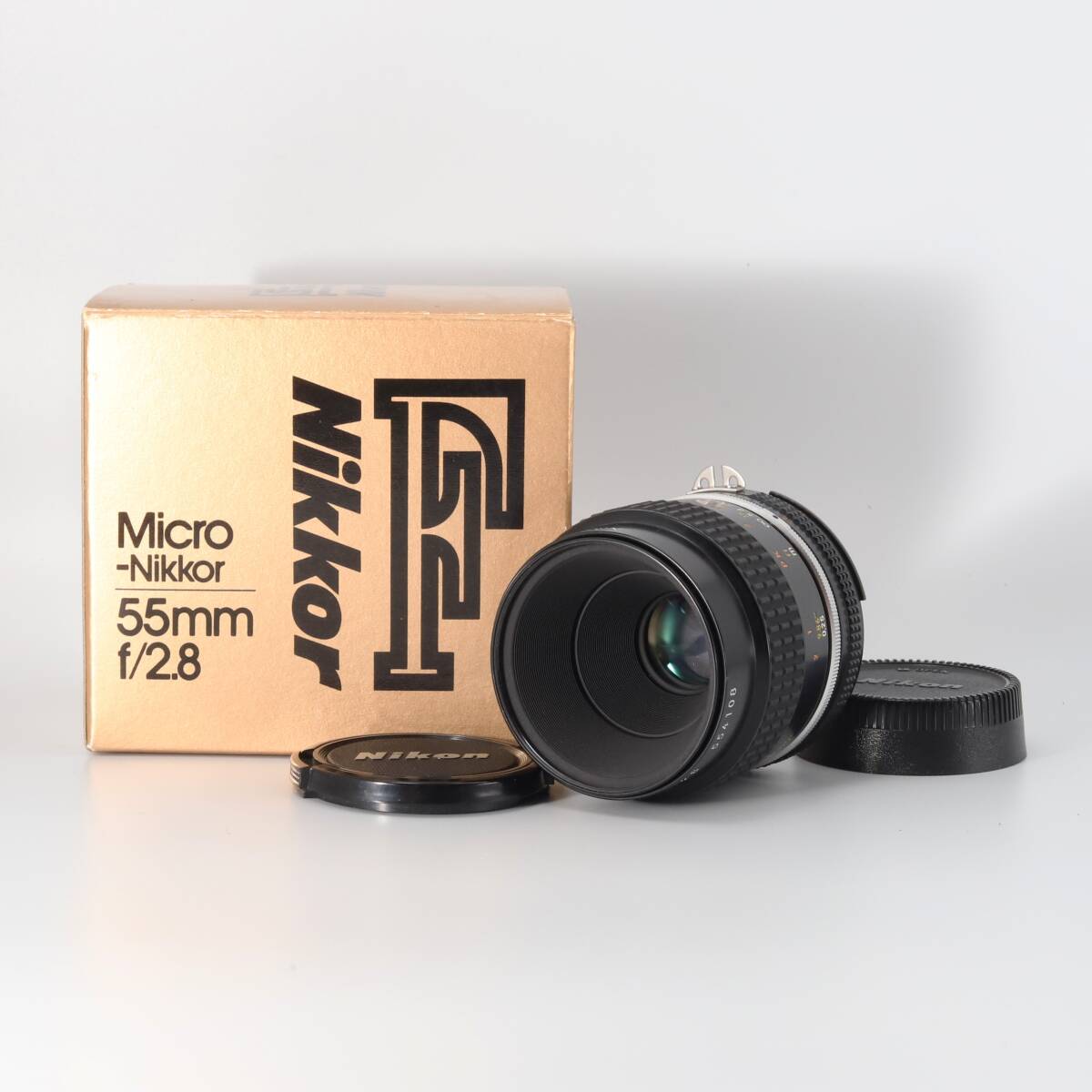 新品級 Nikon Micro-NIKKOR Ai-s 55mm F2.8　動作確認済　シリアルNo.554108