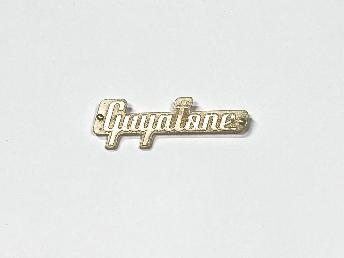 Guyatone グヤトーン ヘッドエンブレム ゴールド仕様 カスタムロゴプレート 再現製作品 国産ヴィンテージギター用