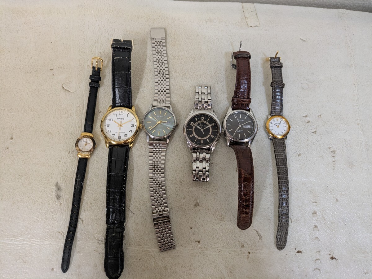 時計まとめ 6点セット CASIO J-AXIS REGNO その他 動作未確認 現状品