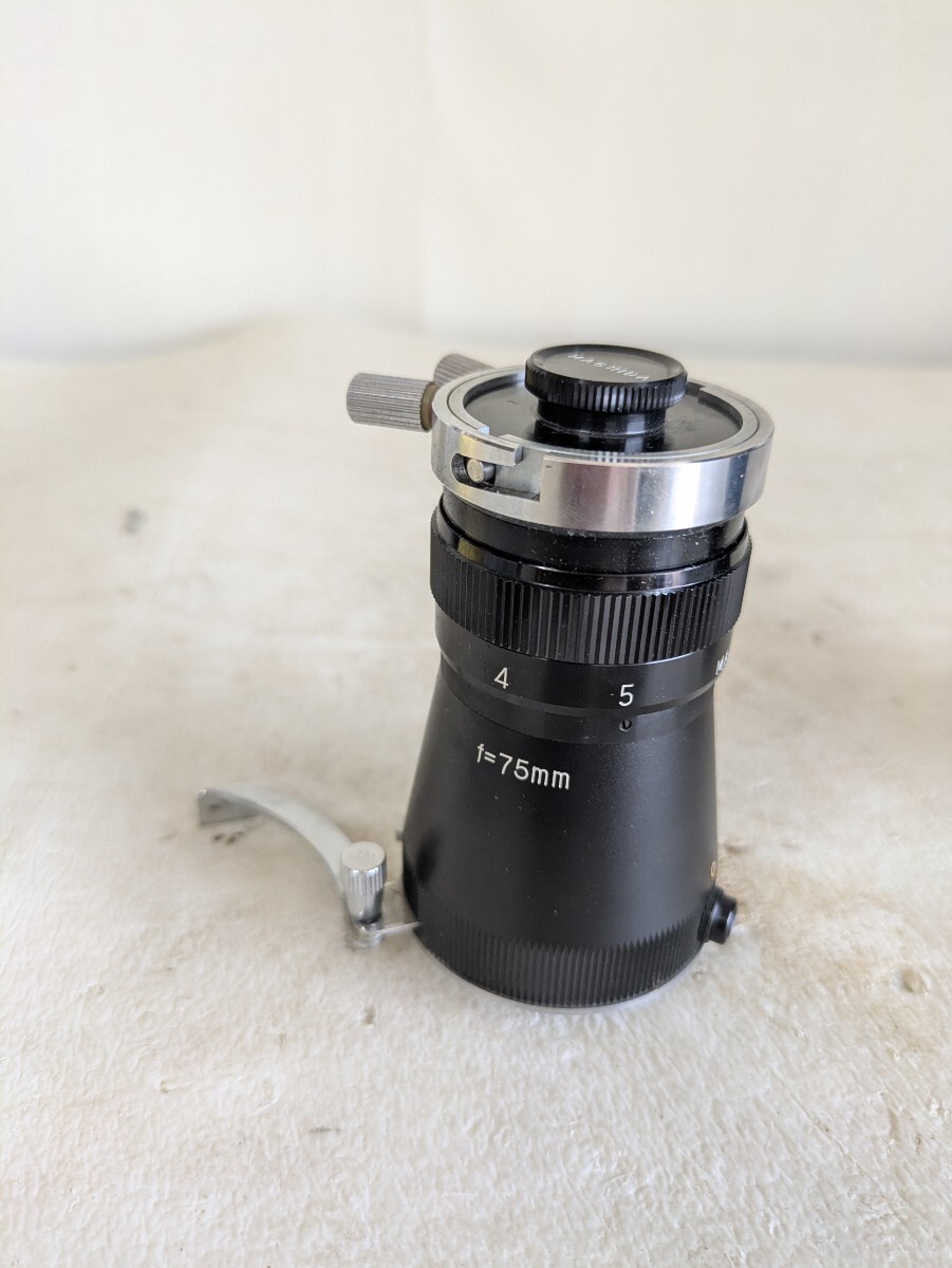 医療用 特殊レンズ オリンパス OLYMPUS MACHIDA マチダ f=75mm 現状品