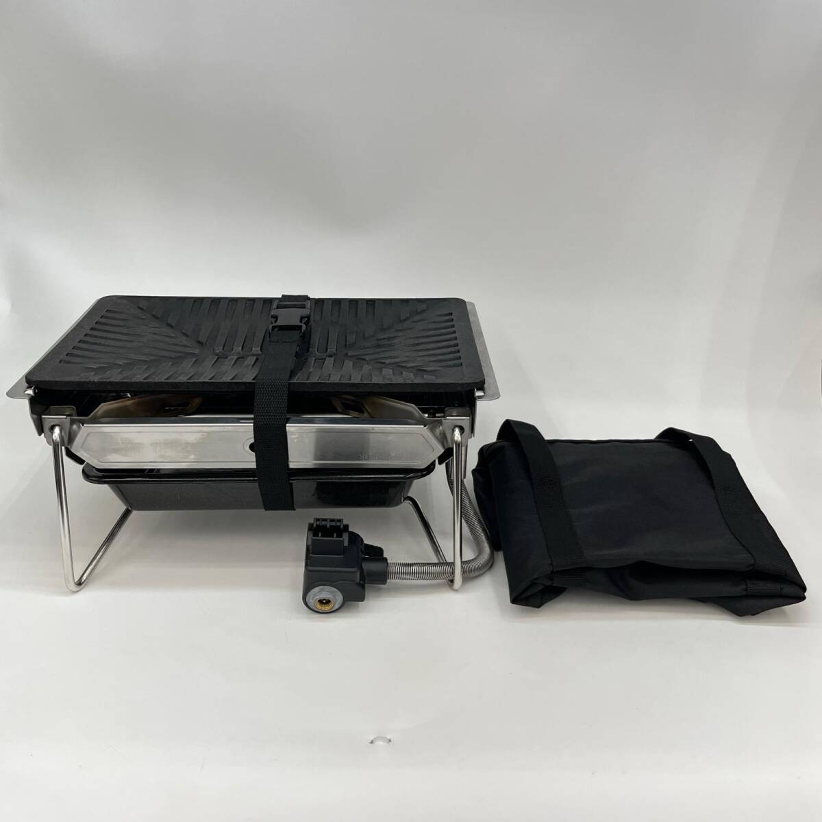 snow peak グリルバーナー 雪峰苑 GS-355 2022年製 (サイズ 250×360×175mm) 使用燃料:OD缶 スノーピーク ◆2007