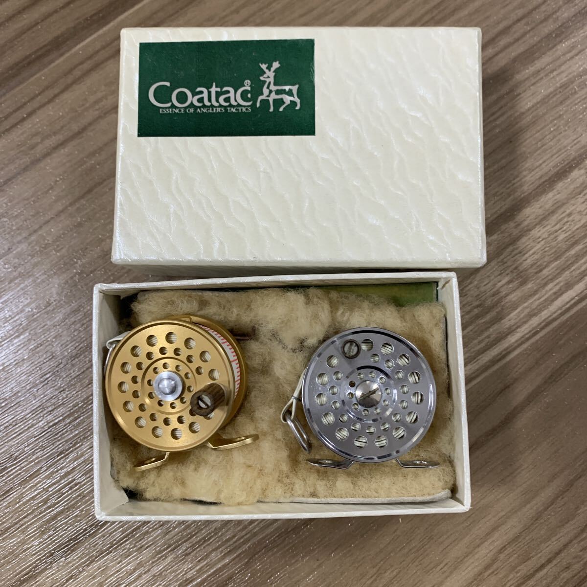 Coatac コータック ラインメジャー 100cm ゴールド　シルバー　セット　箱付き