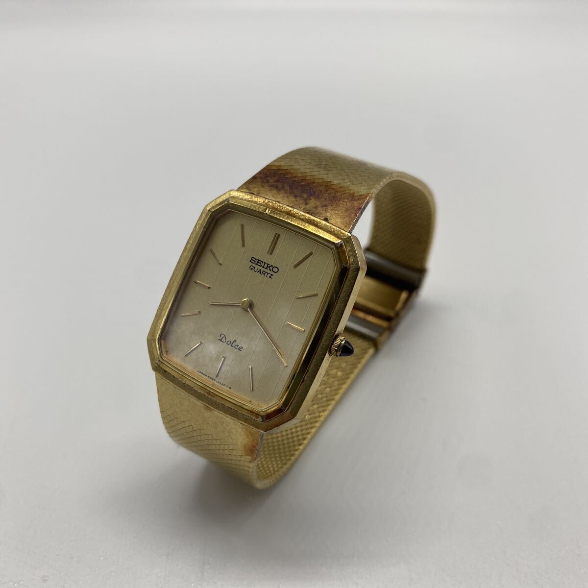 SEIKO セイコー 腕時計 クォーツ ゴールド　Dolce ドルチェ 6020-4060 160270