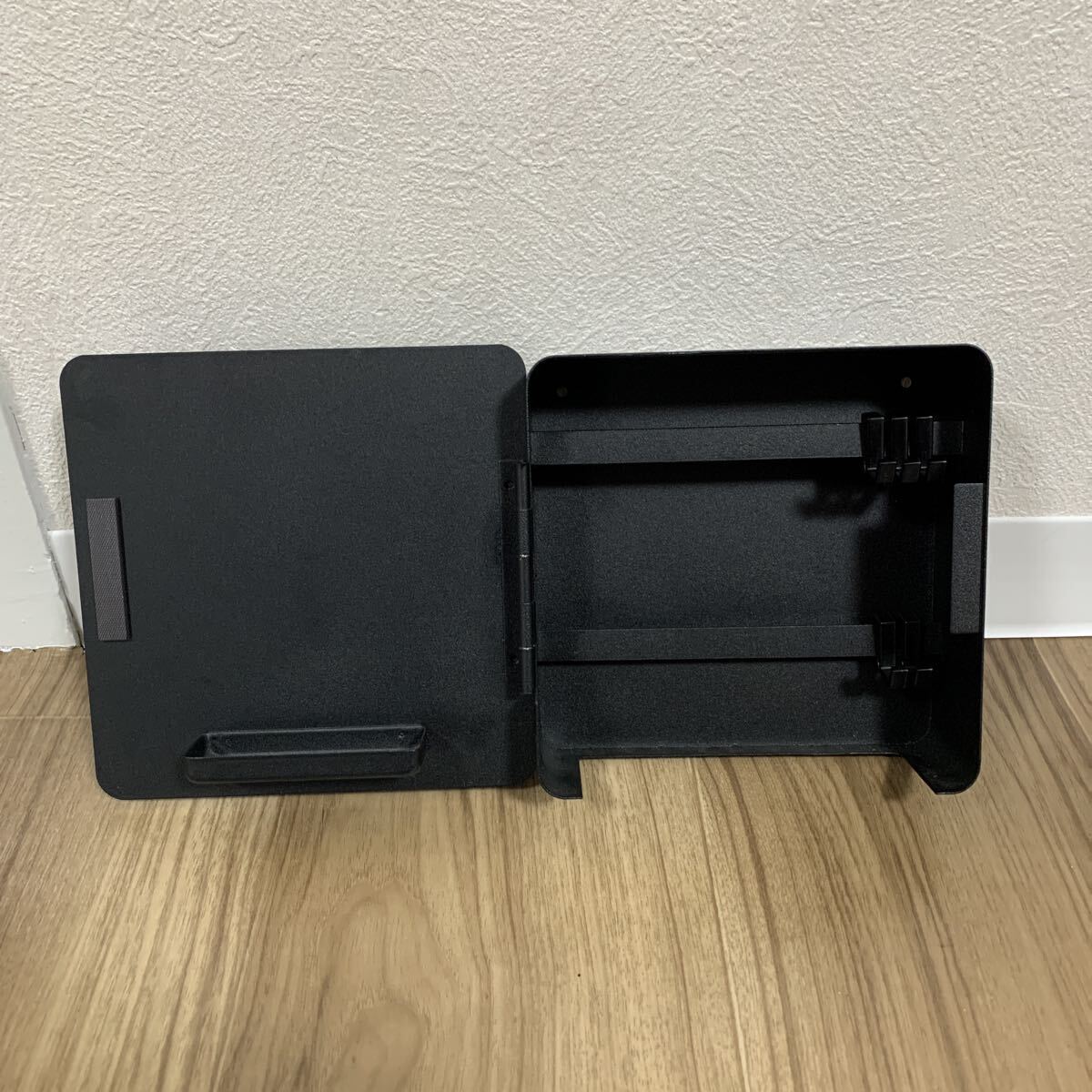 山崎実業　tower マグネットキーフック 2段　ブラック