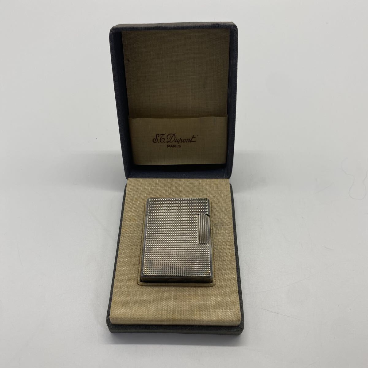 ST.Dupont デュポン ガスライター ローラー式 シルバー F3JD34