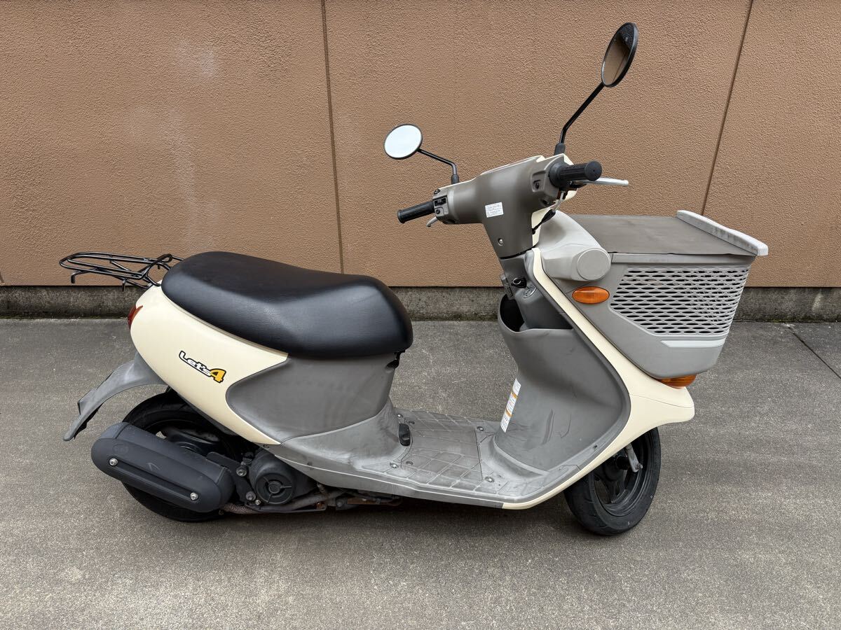 スズキ SUZUKI レッツ4 バスケット Let4 原付 バイク 動作品 引取り限定