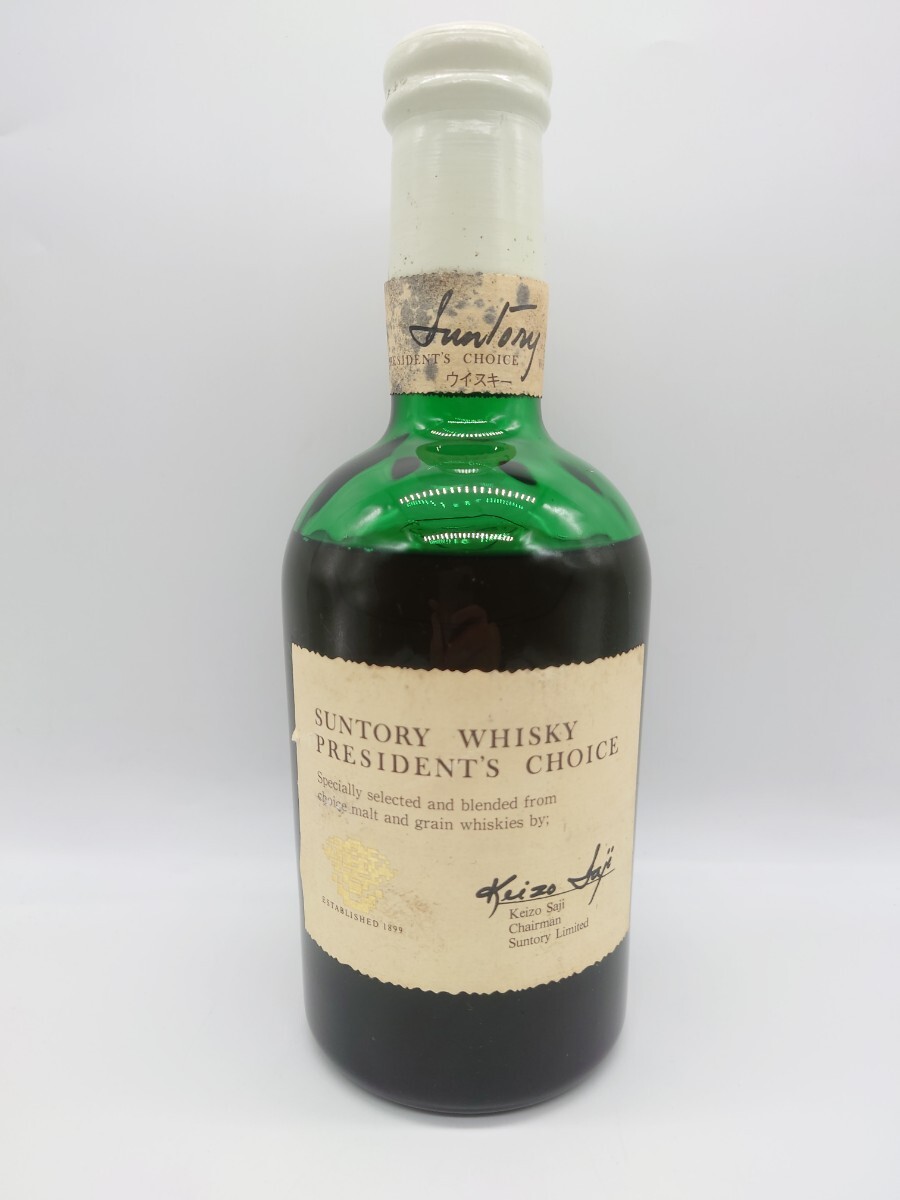 【1円スタート未開栓】サントリー SUNTORY WHISKY PRESIDENT'S CHOICE 佐治敬三 760ml 43%