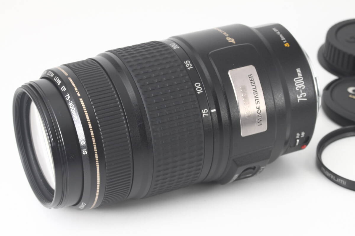 ★新品級美観★ CANON EF 75-300mm F4-5.6 IS USM ★完動品★ キヤノン #106