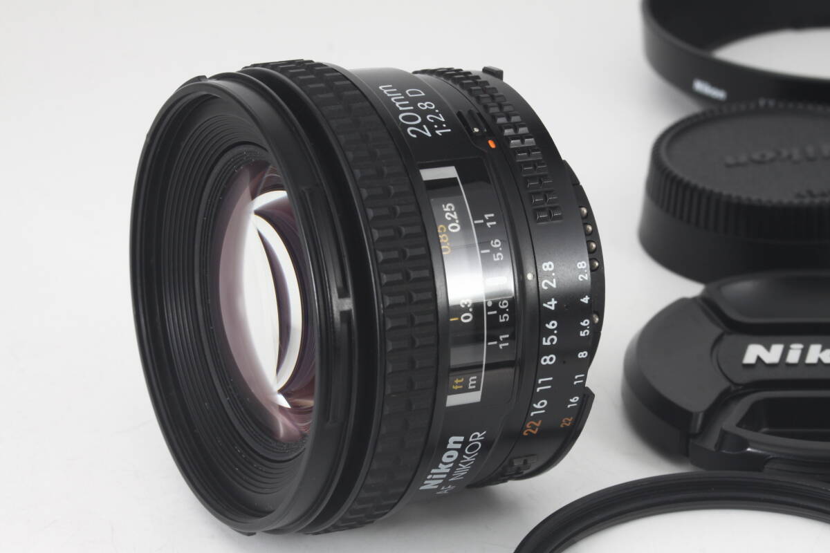 ★超極上美観★ Nikon AF NIKKOR 20mm F2.8D ★完動品★ ニコン #246