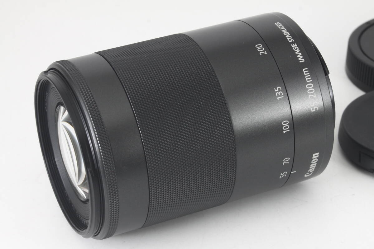 ★新品級★ CANON EF-M 55-200mm F4.5-6.3 IS STM ★完動品★ キヤノン #122