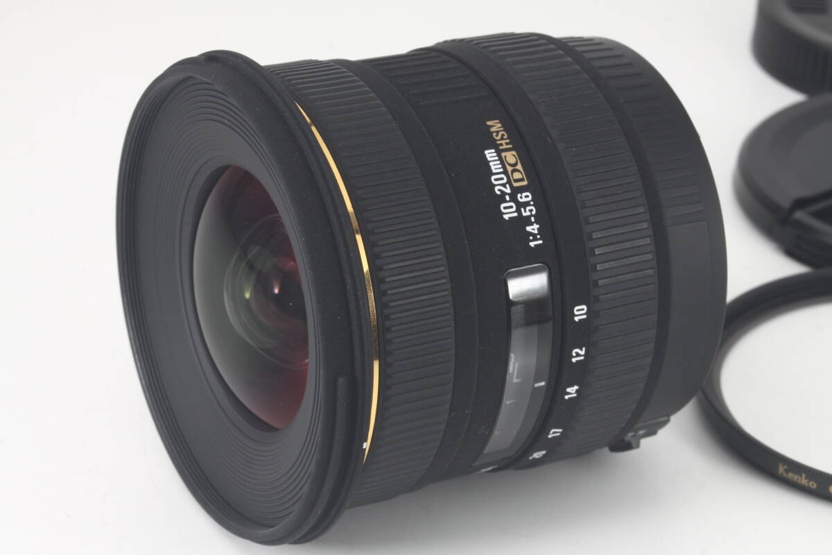 ★新品級★ SIGMA 10-20mm F4-5.6 DC HSM EX CANON用 ★完動品 光学極上★ キヤノン #191