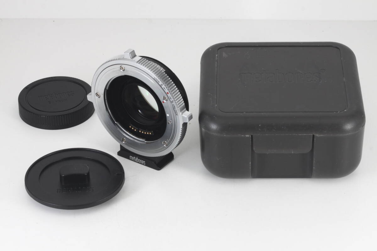 ★新品級★ metabones EF-Emount T CINE Speed Booster ULTRA 0.71x シリアル一致専用ケース付 ★完動品 光学極上★ メタボーンズ #241