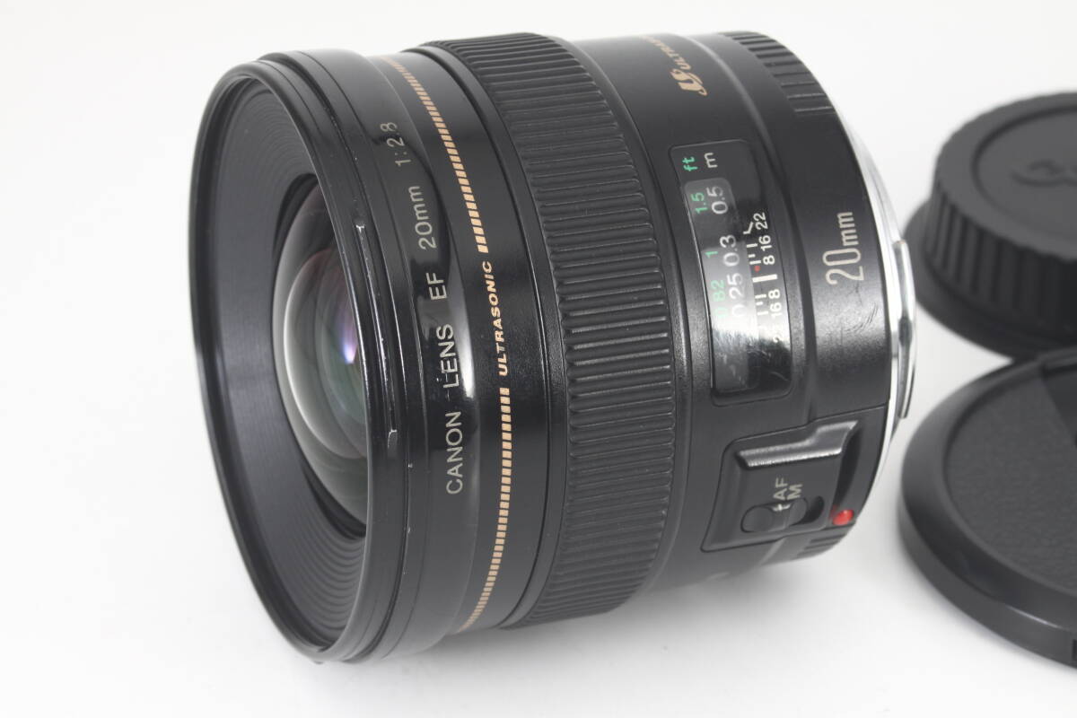 ★実用品★ CANON EF 20mm F2.8 USM ★完動品★ キヤノン #216