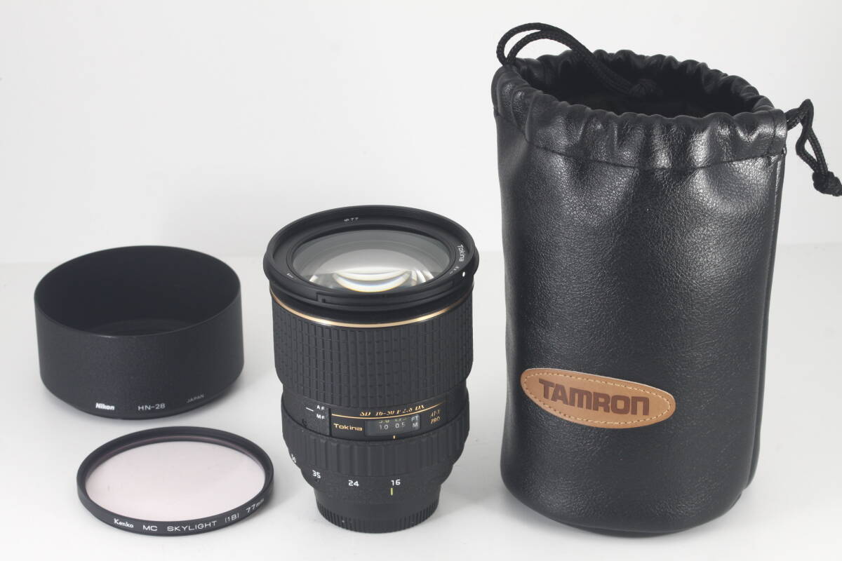 ★新品級★ Tokina AT-X PRO SD 16-50mm F2.8 DX NIKON用 ★完動品★ ニコン #147
