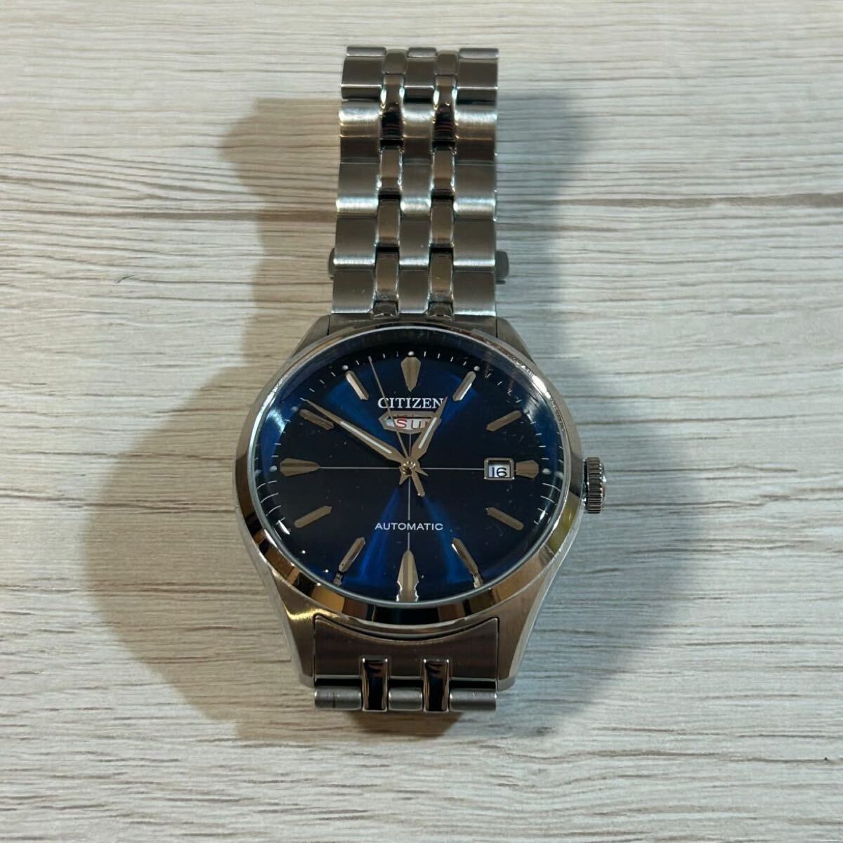 動作品　CITIZEN シチズン GN-4W-U 8200-S124573 C7腕時計 メンズ オートマチック 自動巻き アナログ 3針 メタル シルバー 