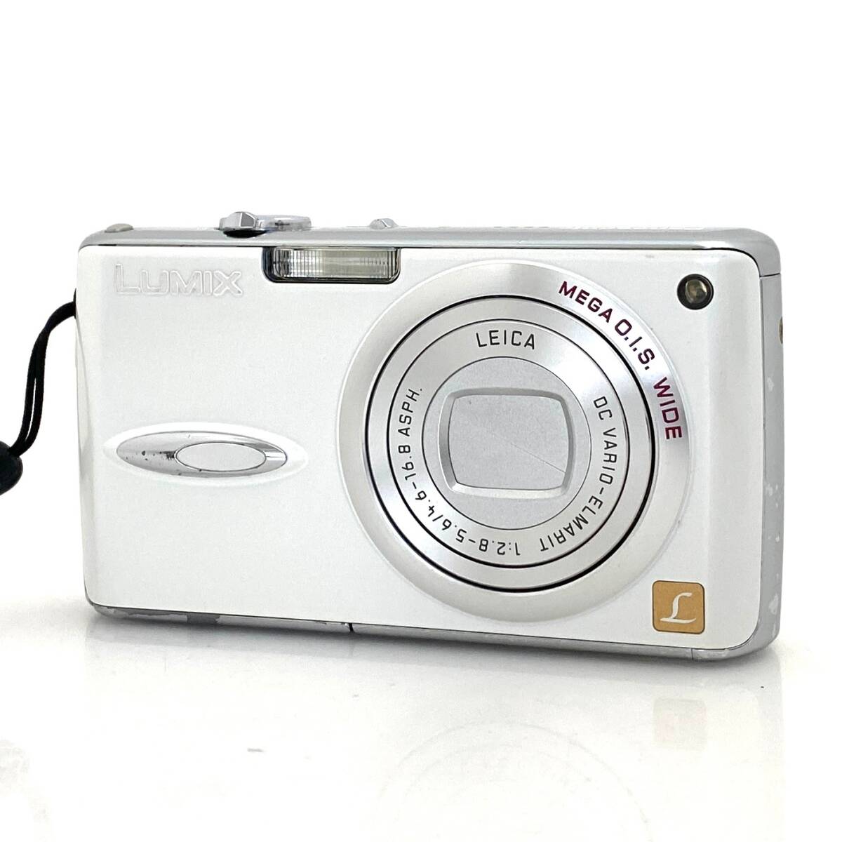 【パナソニック】Panasonic LUMIX DMC-FX01 ホワイト コンパクトデジタルカメラ #U178