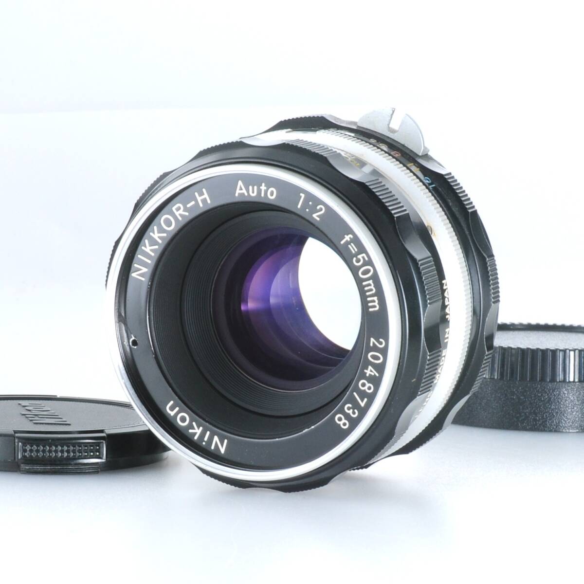 【ニコン】Nikon NIKKOR-H Auto 50mm F2 MFレンズ #U034B