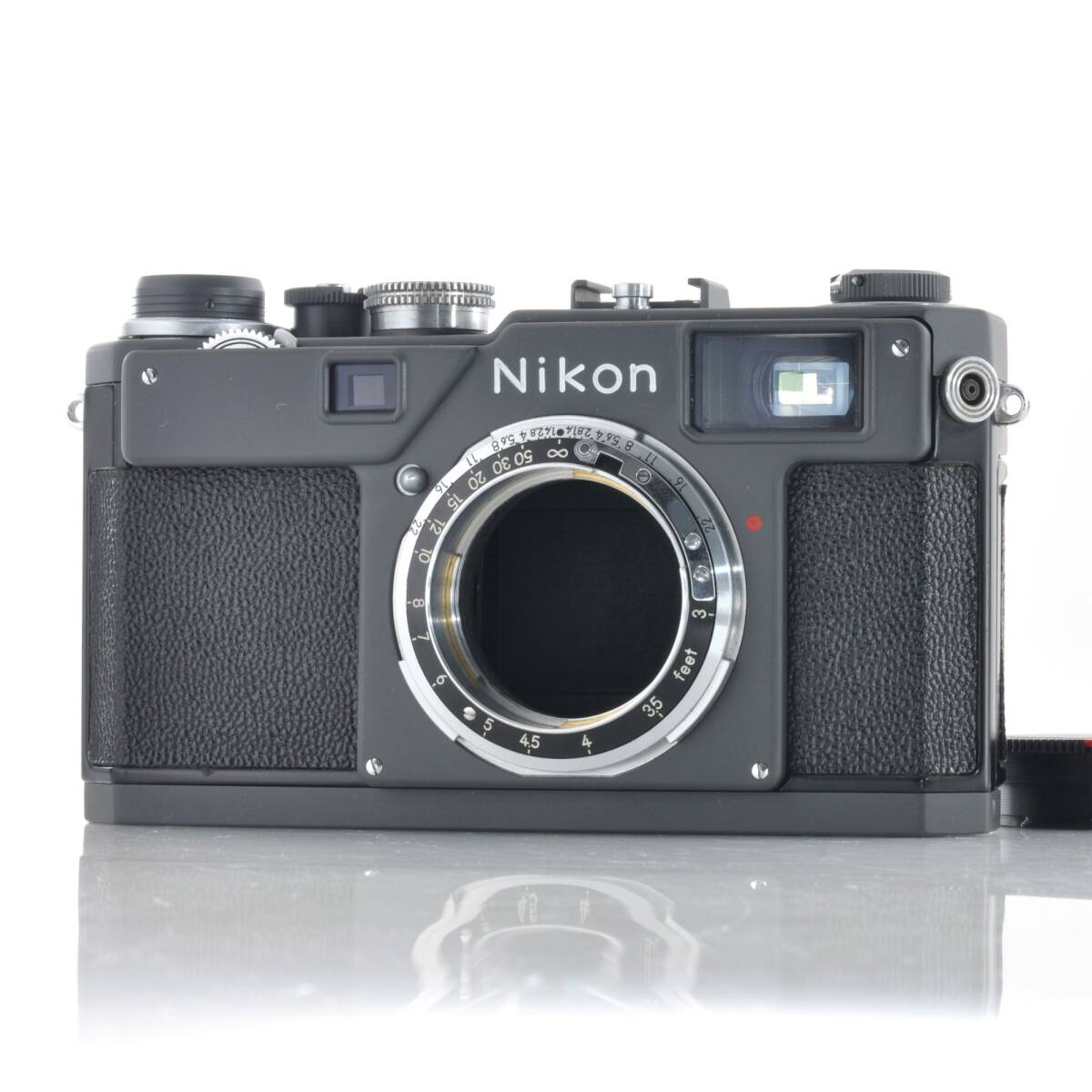 【ニコン】Nikon S4 ダークグレー リペイント レンジファインダーカメラ #T695A