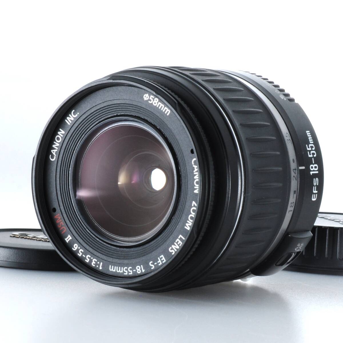 【キヤノン】Canon EF-S 18-55mm F3.5-5.6 II USM オートフォーカスズームレンズ #T747B