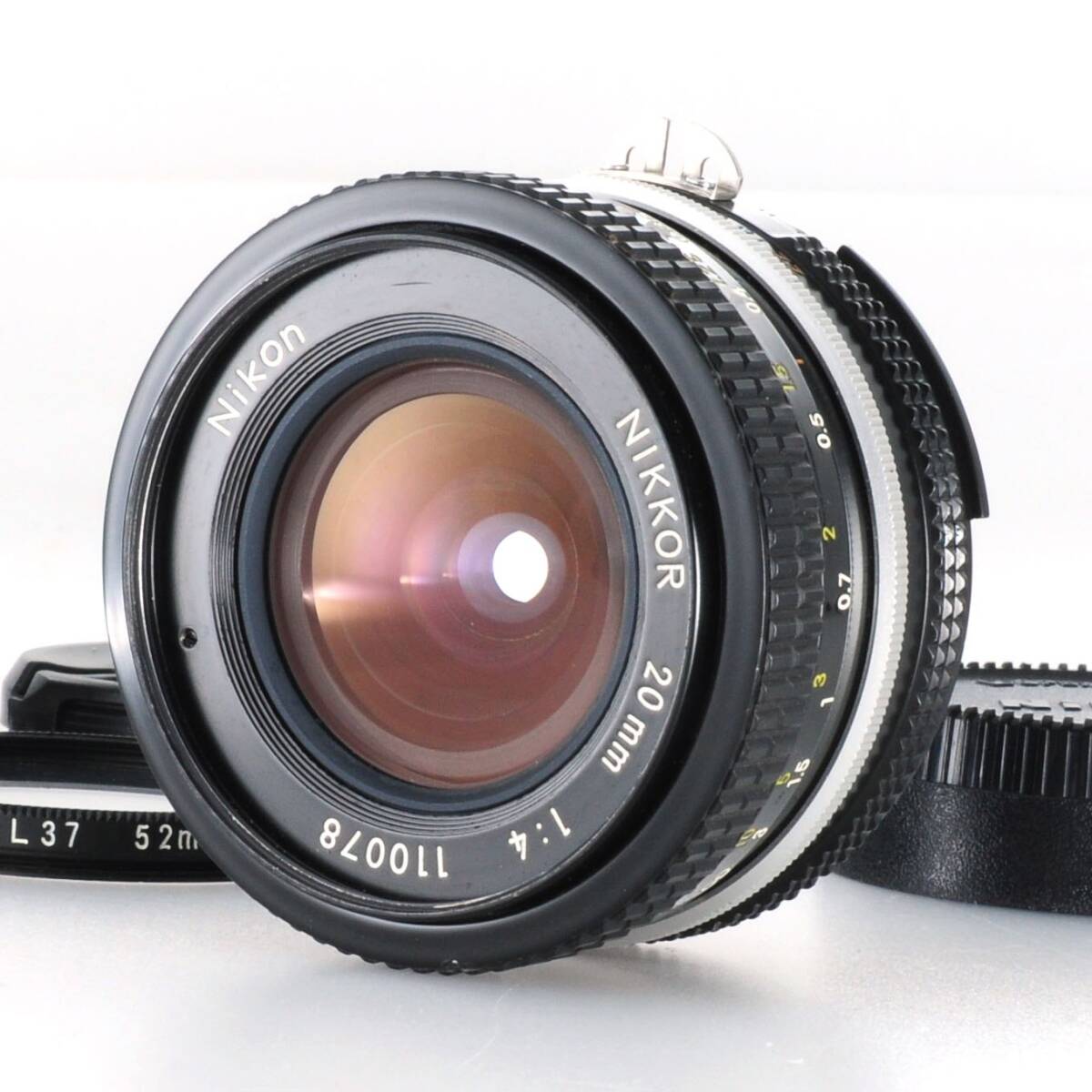 【ニコン】Nikon Ai NIKKOR 20mm F4 マニュアルフォーカスレンズ #U258