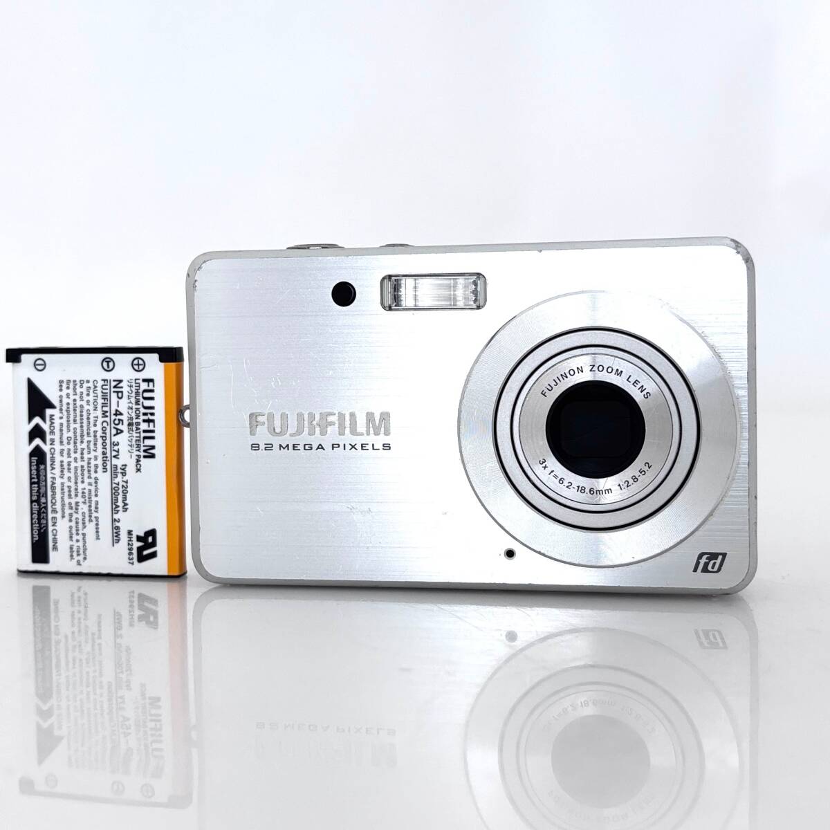 【フジフイルム】FUJIFILM FinePix J15fd デジタルカメラ +バッテリー #U070