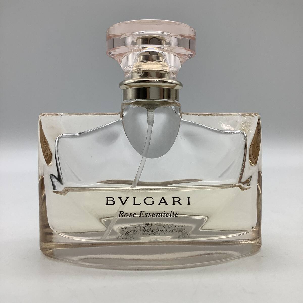 n7200 BVLGARI Rose Essential ブルガリ ローズエッセンシャル オードパルファム 50ml 残量約半分 香水 フレグランス 保管品