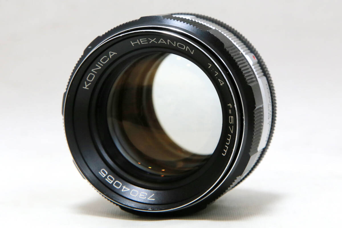 コニカ KONICA HEXANON 57mm F1.4 ARマウント #657-22