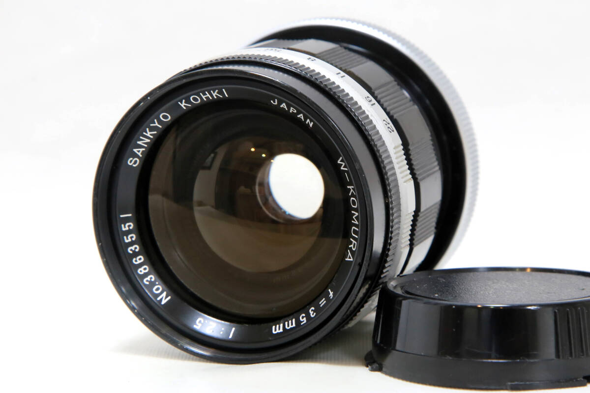 SANKYO KOHKI W-KOMURA 35mm F2.5 Canon FDマウント #657-36